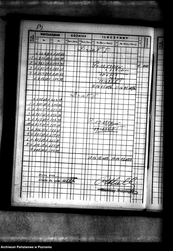 Obraz 16 z jednostki "Akta dotyczące postępowania technicznego przy przymusowym wykupie majątku Łukom i powiatu konińskiego"