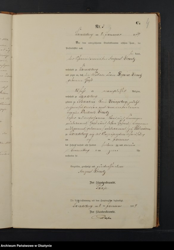 image.from.unit.number "Sterbe-Neben-Register Nr 1 - 62"
