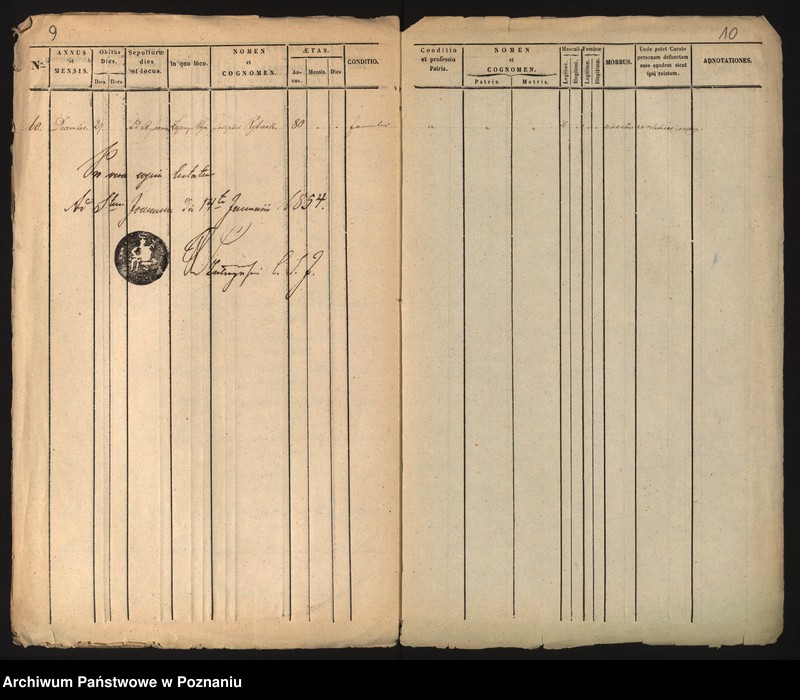 Obraz 8 z jednostki "Księga zgonów"