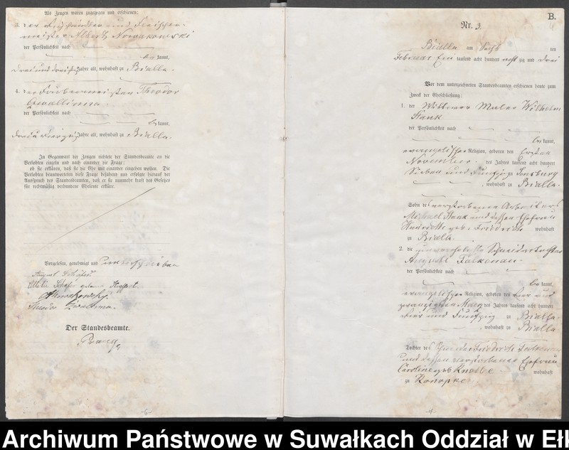 image.from.unit.number "Heiraths-Haupt-Register des Königlichen Preussischen Standes-Amtes Bialla Kreis Johannisburg"