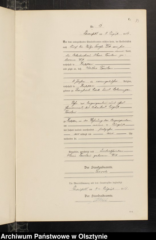image.from.unit.number "Sterbe-Neben-Register Nr 1 - 21"