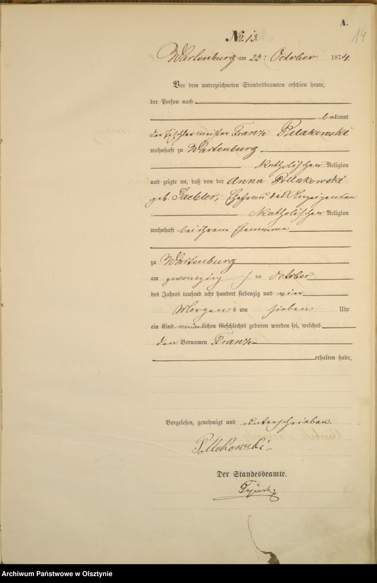 image.from.unit.number "Haupt-Geburts-Register Nr 1 - 51"