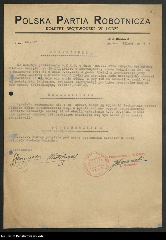 Obraz 11 z jednostki "[Uchwały WKKP A-O]"