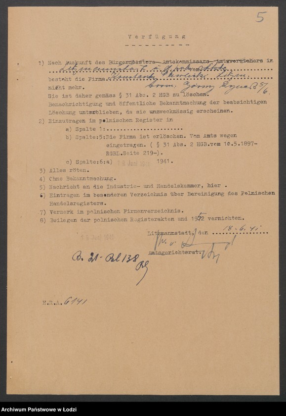 Obraz 7 z jednostki "Konstanty Pawlicki – handel win i wódek"