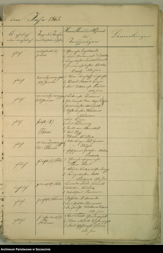 image.from.unit.number "[Die Duplicate des Kirchenbuchs der Parochie Wangerin - Węgorzyno pro 1865]"