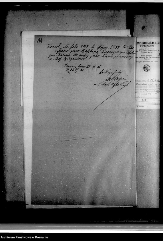 Obraz 17 z jednostki "Majątek Bieganowo powiat wrzesiński własność E. Grabski nr woj. kotła 5588"