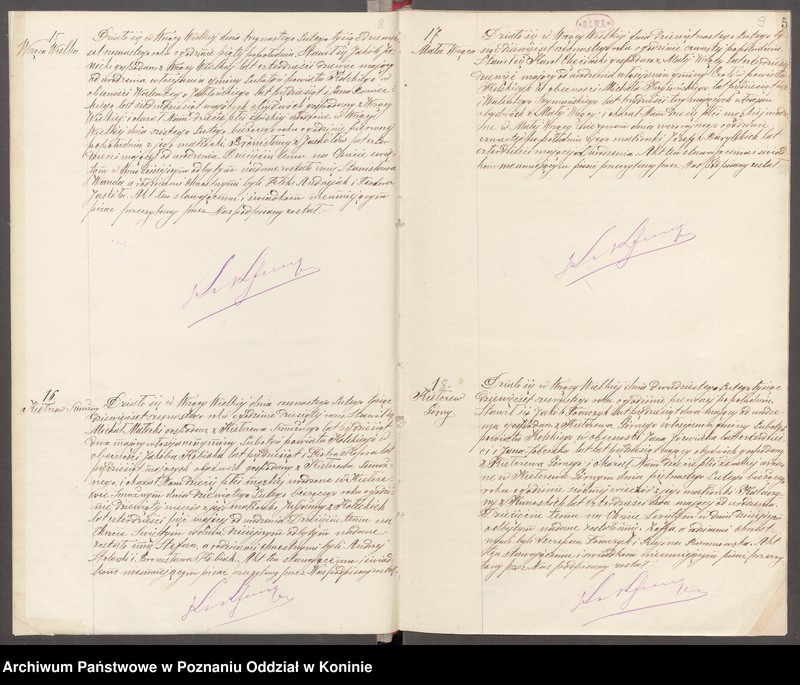 Obraz 7 z jednostki "Księga akt urodzeń, małżeństw, zgonów za 1916 rok"