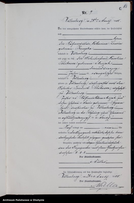 image.from.unit.number "Sterbe-Neben-Register Nr 1 - 62"