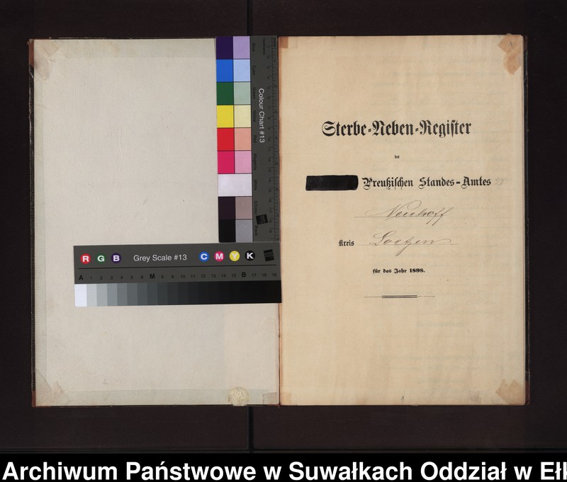 image.from.unit.number "Sterbe-Neben-Register des Preussischen Standes-Amtes Neuhoff Kreis Loetzen"
