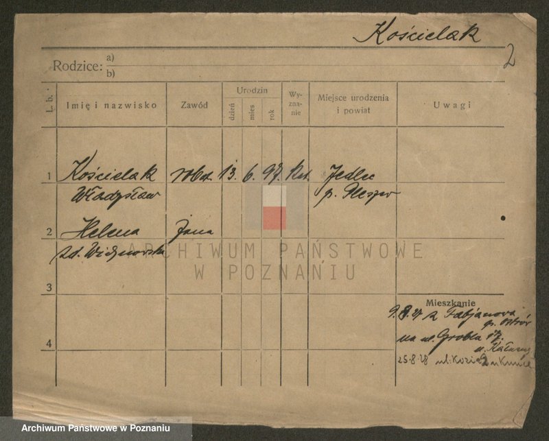 image.from.unit.number "Kościelak - Kosicki (żonaci, wdowy)"