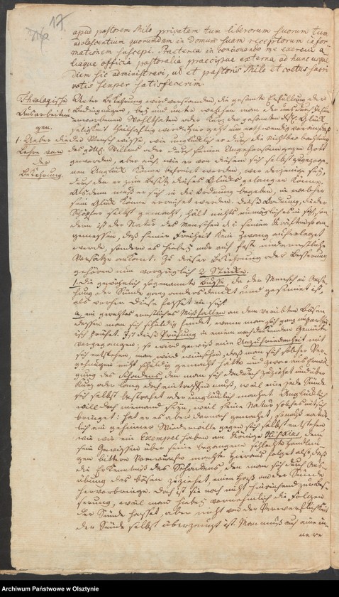 image.from.unit.number "Die Cantor und Organisten Stelle in Neuhausen [Romnowo]"