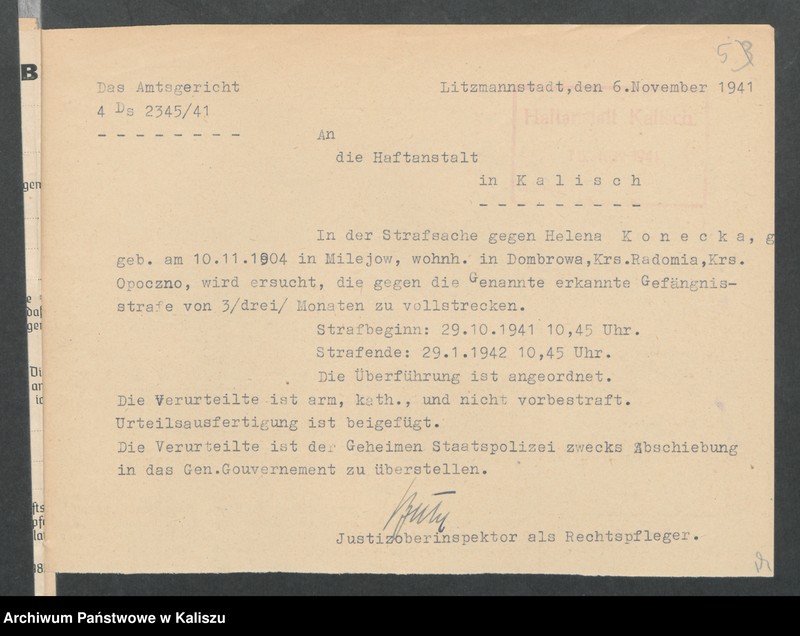 image.from.unit.number "[Akta osobowe więźnia - Konecka Helena, zam. Dąbrowo, pow. Opoczno]"