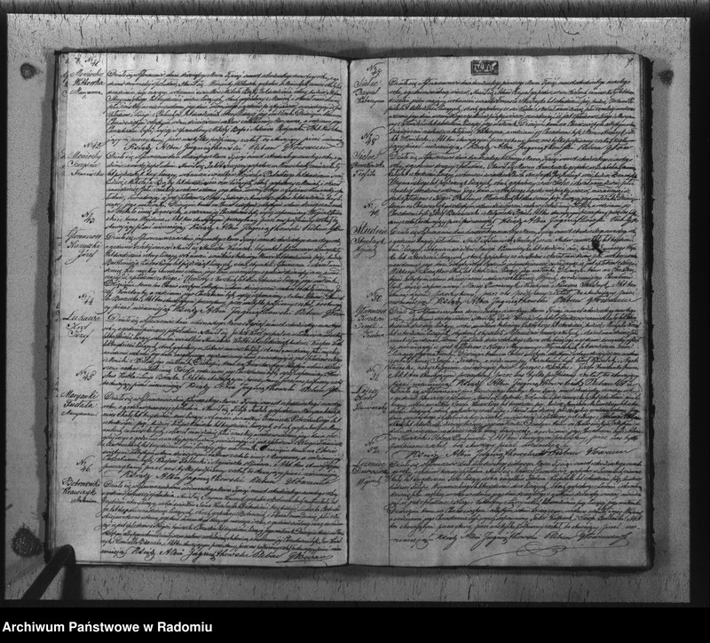 image.from.unit.number "Duplikat urodzonych, zaślubionych i zmarłych w parafii Głowaczew akta w sobie mieszczący za rok 1844"