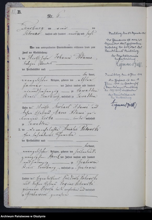 image.from.unit.number "Heiraths-Haupt-Register Nr 1 - 59"