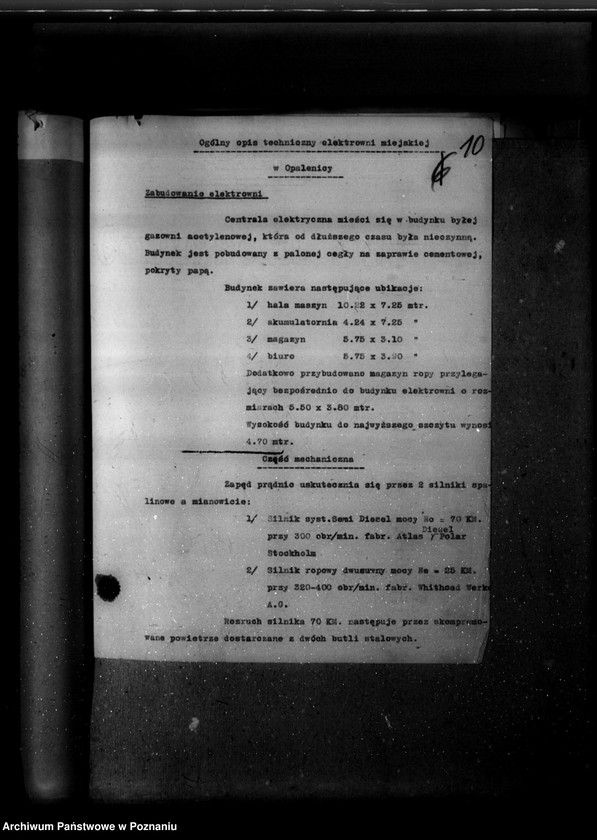 Obraz 14 z jednostki "Elektrownia miasta Opalenicy"