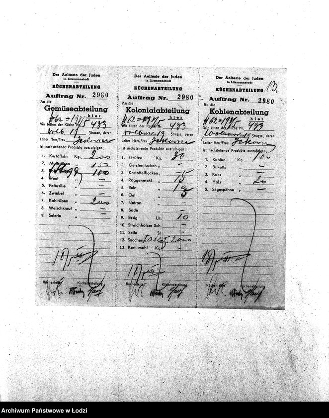 Obraz 16 z jednostki "[Kuchnia nr 433, ul. Wolborska 19. Działalność kuchni]"