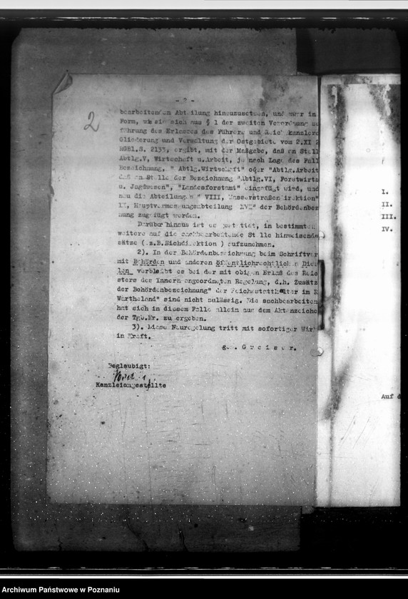 Obraz 6 z jednostki "Behördlicher Schriftverkehr (przepisy)"