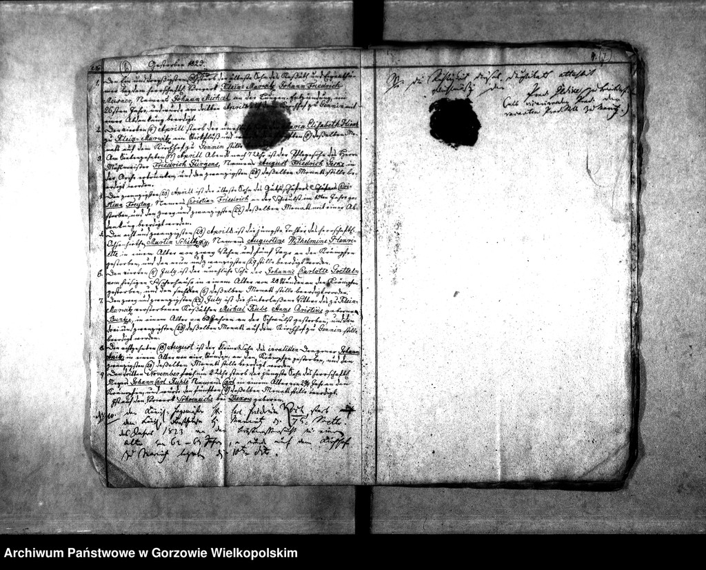 image.from.unit.number "Duplikate der Kirchenbücher von der Parochie Marwitz (Marwice)"