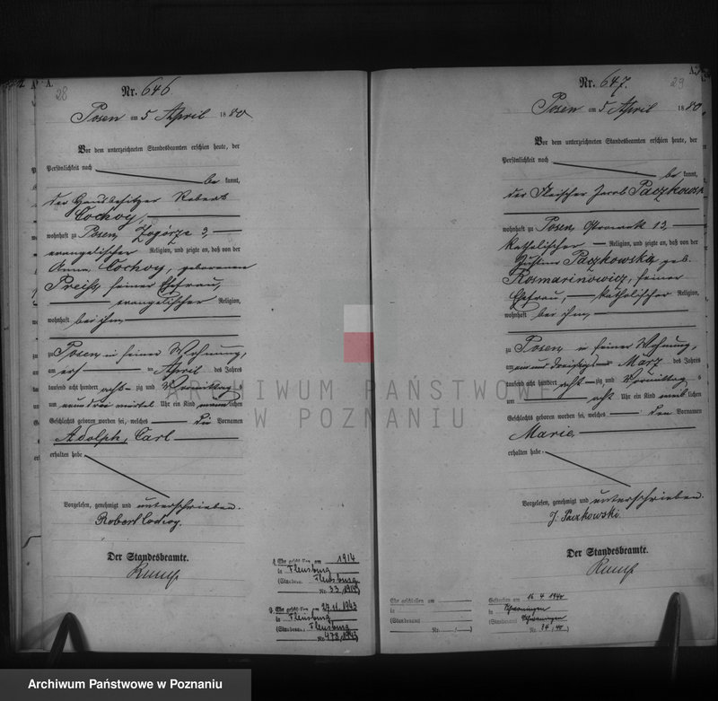 Obraz 16 z jednostki "Księga urodzeń t. II"