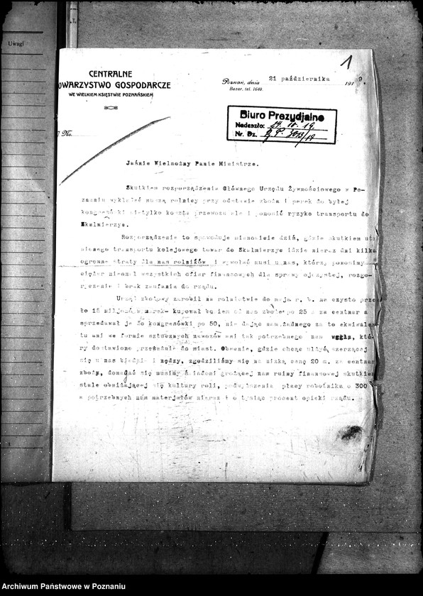 Obraz 5 z jednostki "Sprawy szczegółowo-administracyjne Aprowizacja Kongresówki"