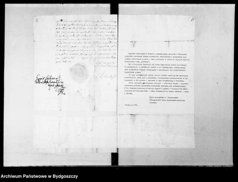 image.from.unit.number "Sprawy sądowe wynikające z roszczeń materialnych konwentu zakonu jezuitów w Chojnicach wobec miasta"