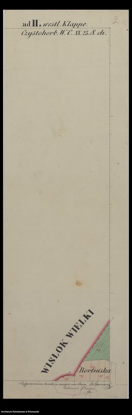 image.from.unit.number "Dorf Czystohorb in Galizien Sanoker Kreis"