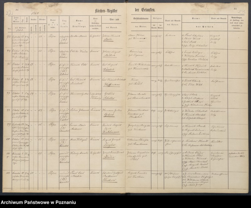 Obraz 14 z jednostki "Duplikat der Taufen, Trauungen, Begräbnisse"