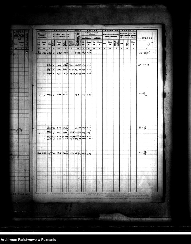 Obraz 9 z jednostki "Księga kontroli prac parcelacji prywatnej dla powiatu poznańskiego"