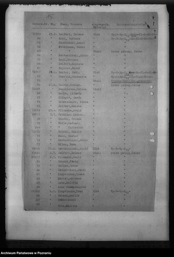 Obraz 19 z jednostki "Massnahmen zur Seuchenbekämpfung"