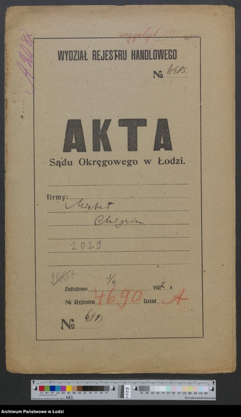 Obraz 2 z jednostki "Michał Chigryn - wyrób towarów bawełnianych"