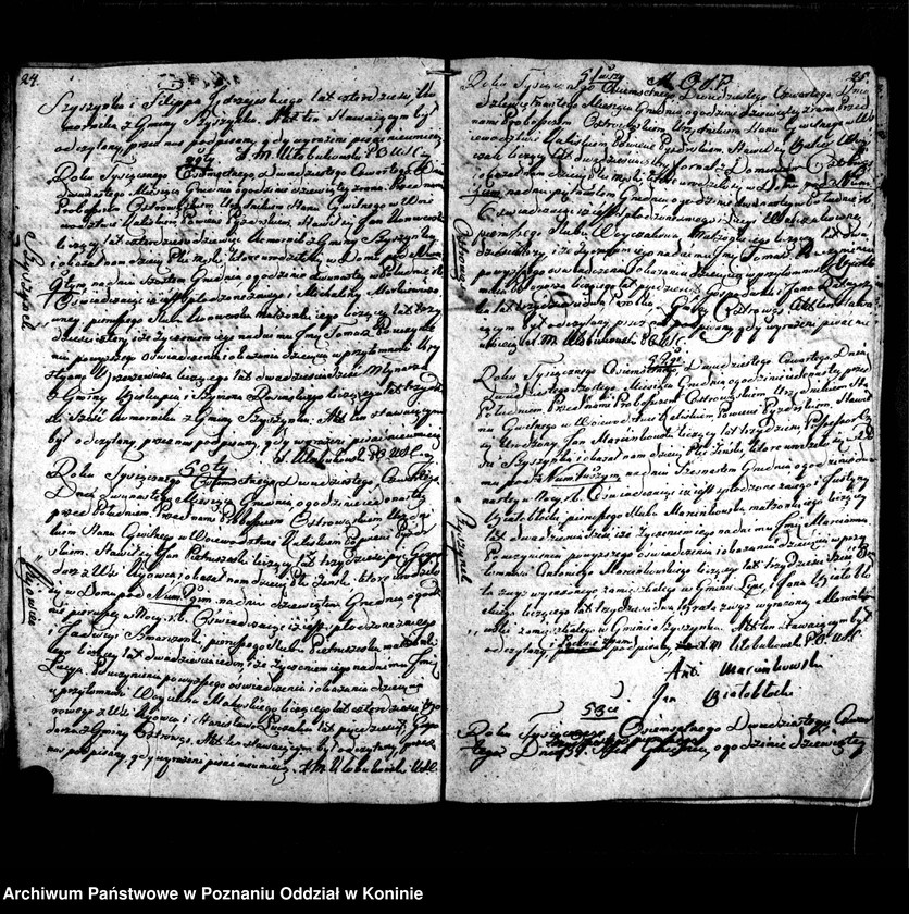 Obraz 15 z jednostki "Księga urodzonych, zmarłych, zaślubionych"