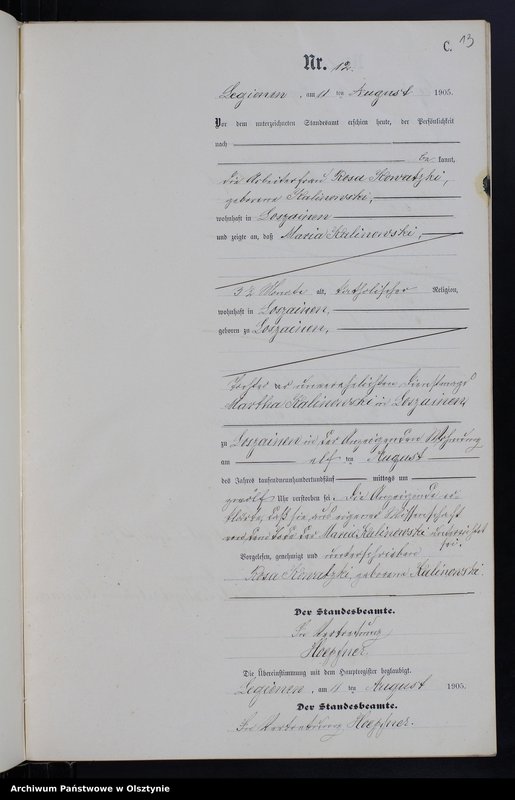 image.from.unit.number "Sterbe-Neben-Register Nr 1 - 17"