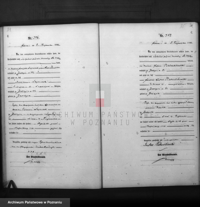 Obraz 19 z jednostki "Księga zgonów t. II"