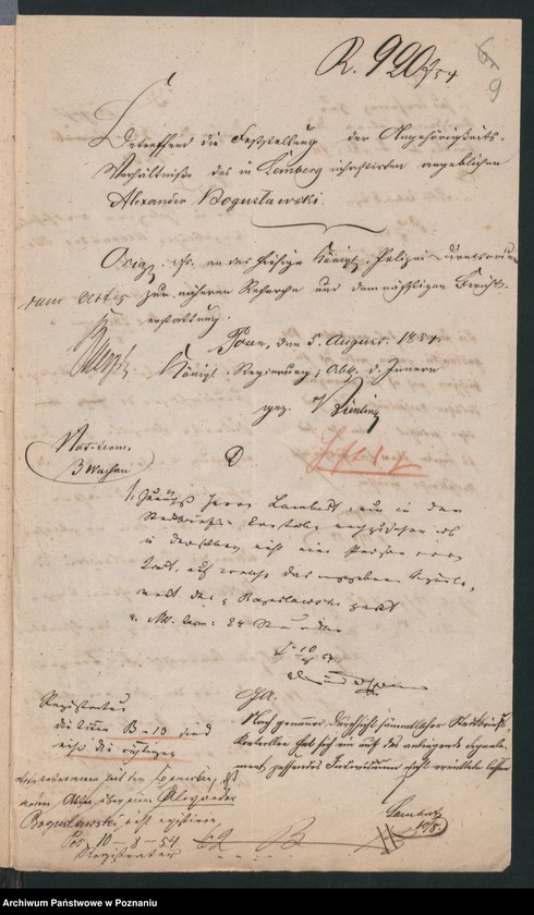 Obraz 12 z jednostki "A. betr. Alexander von Bogusławski"