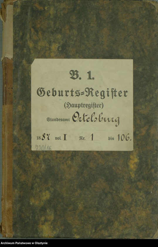 image.from.unit.number "Geburts-Haupt-Register Nr 1 - 106"