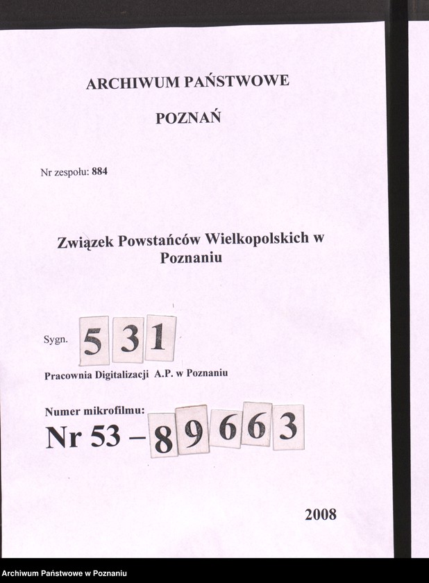Obraz 1 z jednostki "Dekoracja Poznania na moment przed wybuchem powstania - narożnik św. Marcina i Rycerskiej."