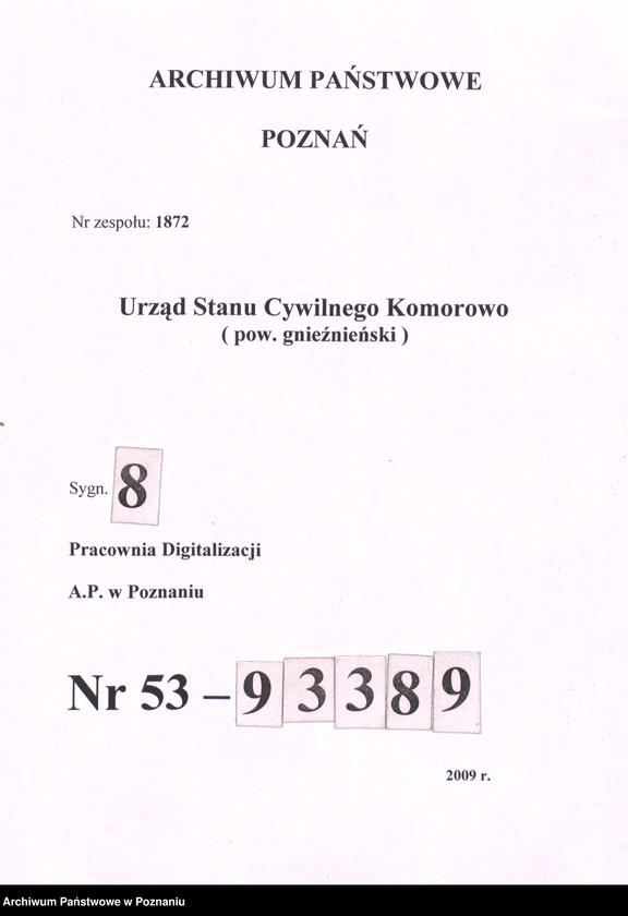 Obraz 1 z jednostki "Księga małżeństw"