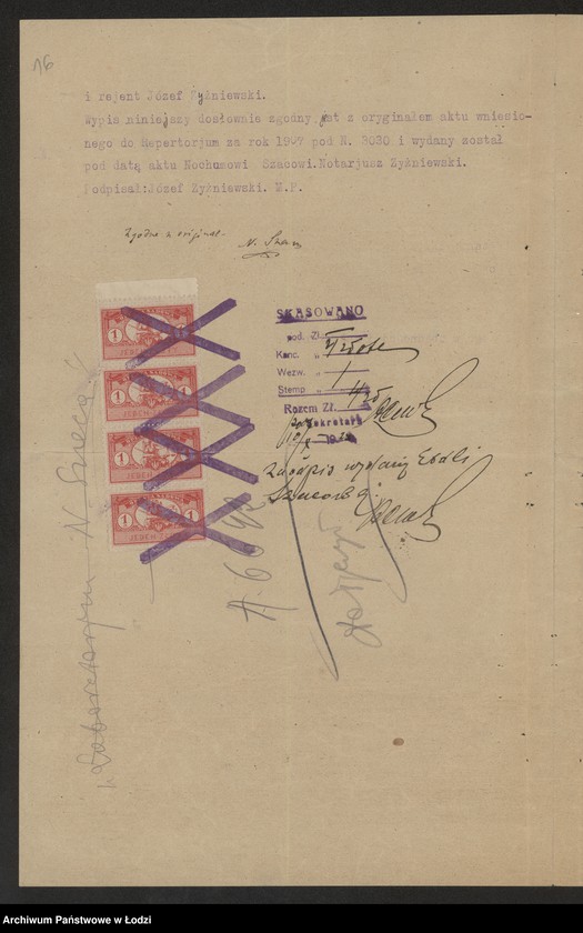 Obraz 18 z jednostki "Chaja Rappeport i S-ka- fabrykacja i sprzedaż towarów manufakturowych"