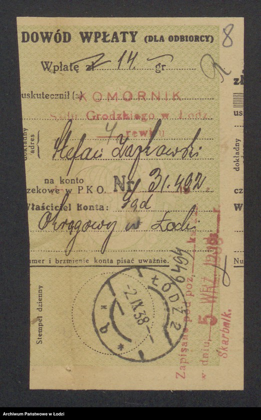 image.from.unit.number "Joel Beniamin Rozen- wyrób towarów włókienniczych"