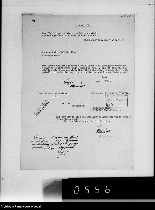 Obraz 14 z jednostki "Lebensmittel-Zuteilungssätze für die Juden-Versorgung"