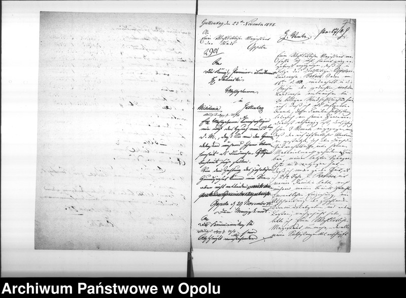 Obraz 9 z jednostki "Acta des Magistrats zu Oppeln betreffend: die Unterstützung der Familien eingezogener Landwehrmänner. de Anno 1848"