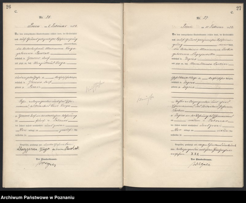 Obraz 16 z jednostki "Księga miejscowa zgonów"