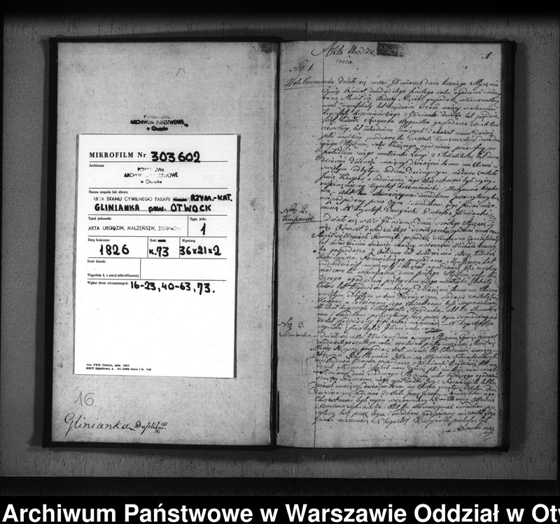 image.from.unit.number "Akta urodzeń, małżeństw i zgonów"