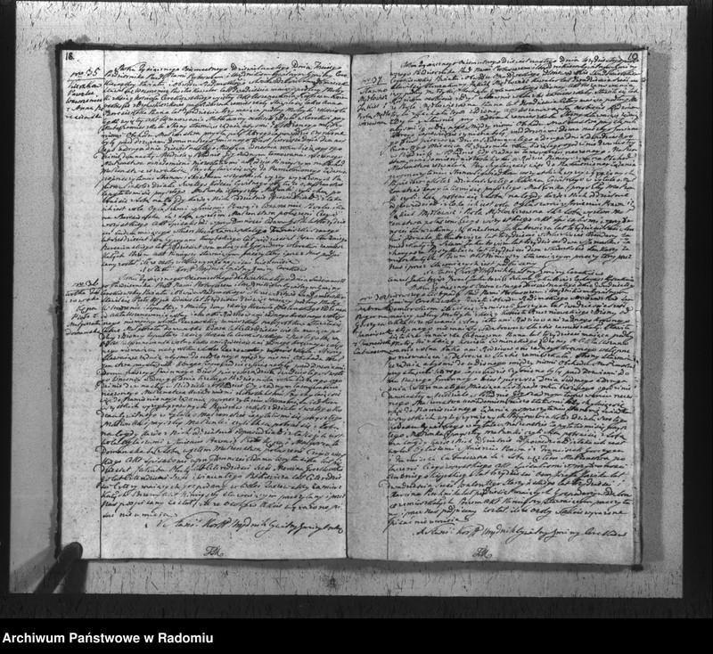 image.from.unit.number "Akta Stanu Cywilnego Parafii Cerekiew Urodzin Małżeństw i Zeyścia na rok 1819"