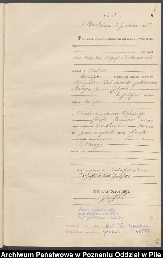 image.from.unit.number "Księga urodzeń"