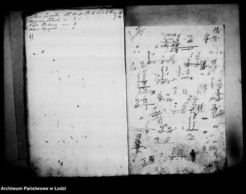 Obraz 11 z jednostki "Akta pobierania czynszu od obywateli miasta"