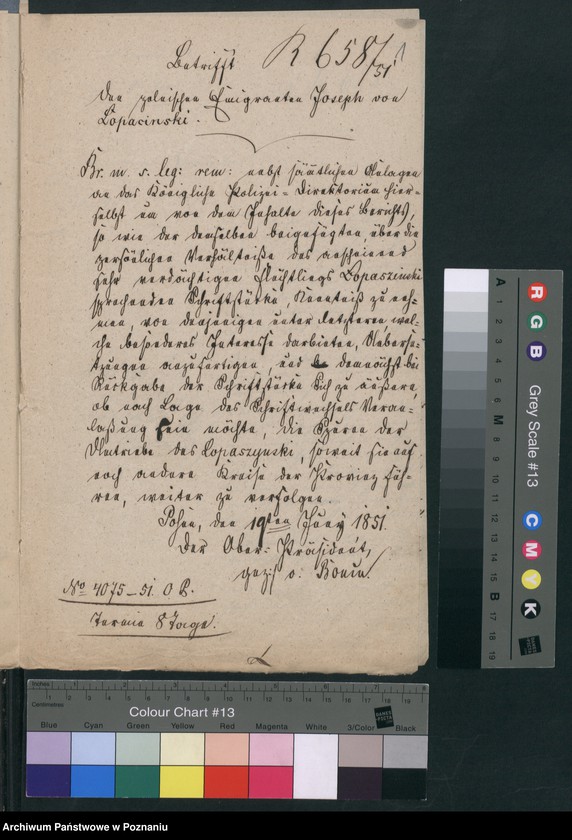 Obraz 4 z jednostki "A. betr. Josef von Łopaciński"