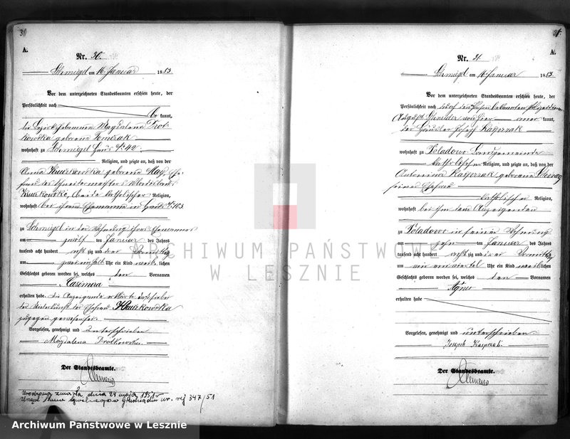 Obraz 18 z jednostki "[Księga urodzeń]"