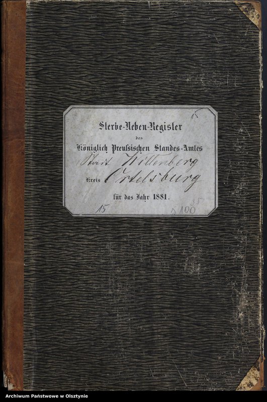 image.from.unit.number "Sterbe-Neben-Register Nr 1 - 98"