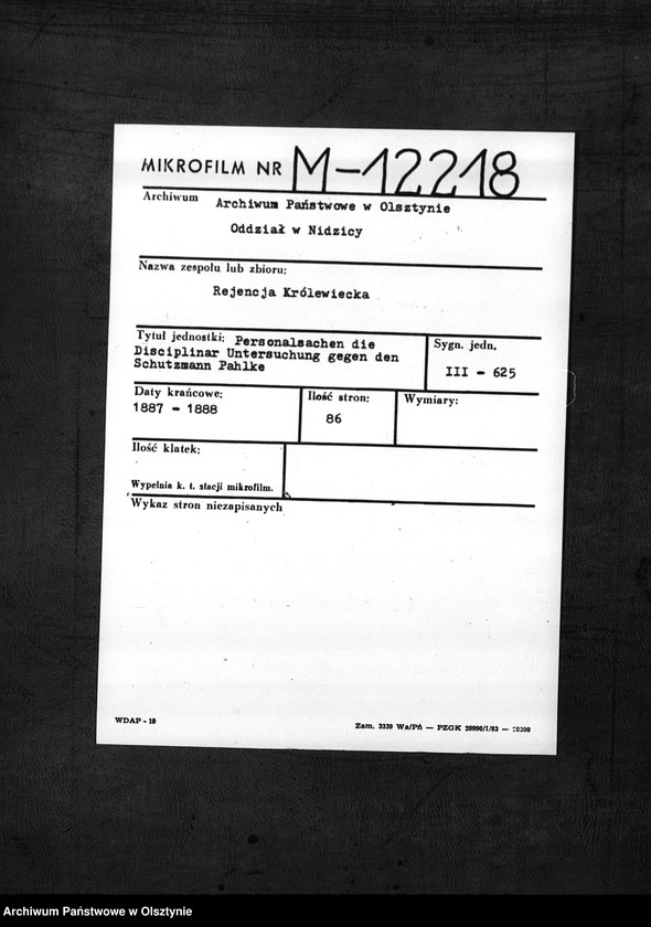 image.from.unit.number "Disciplinar-Untersuchung gegen den Schutzmann Pahlke [Karl]"